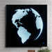 Adamas Smoky Glass & Faux Crystal Wall Art (LED) - FAMSA Furniture (TX)