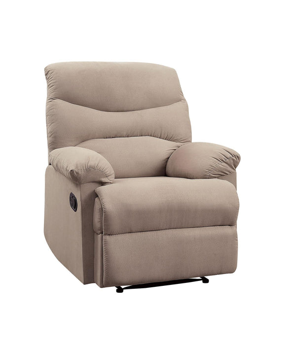 Arcadia Beige Woven Fabric Recliner (Motion) - FAMSA Furniture (TX)