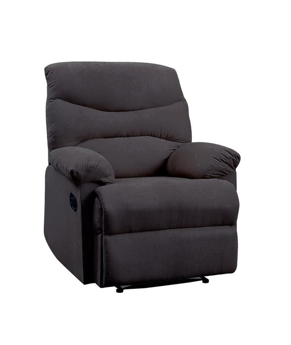 Arcadia Black Woven Fabric Recliner (Motion) - FAMSA Furniture (TX)