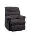 Arcadia Black Woven Fabric Recliner (Motion) - FAMSA Furniture (TX)