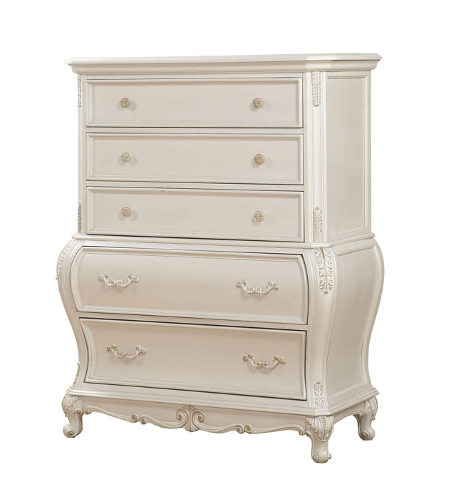Chantelle Pearl White Chest - FAMSA Furniture (TX)