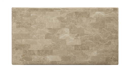 Daesha Marble & Antique Gold Coffee Table - FAMSA Furniture (TX)