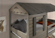 Darlene Rustic Gray Twin/Twin Bunk Bed - FAMSA Furniture (TX)