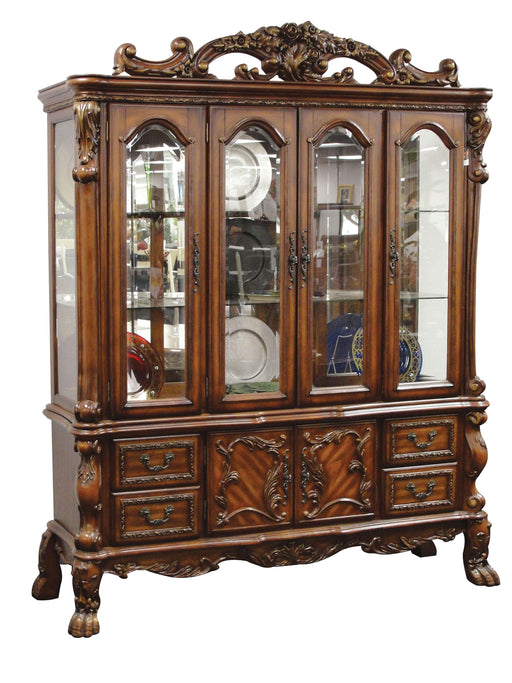 Dresden Cherry Oak Hutch & Buffet - FAMSA Furniture (TX)