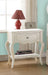 Edalene Pearl White Nightstand - FAMSA Furniture (TX)