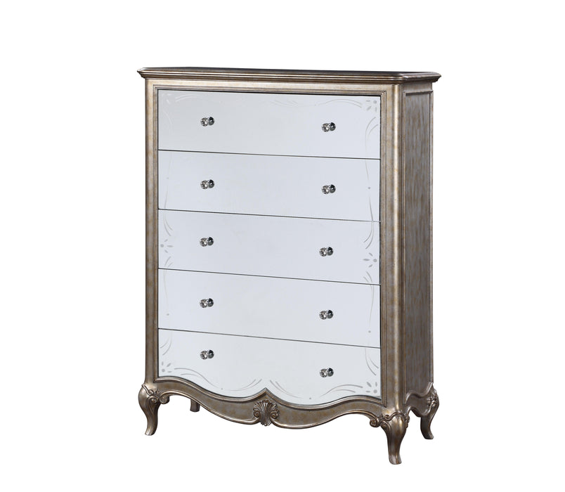 Esteban Antique Champagne Chest - FAMSA Furniture (TX)
