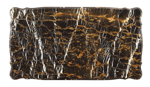 Forsythia Marble & Walnut Coffee Table - FAMSA Furniture (TX)