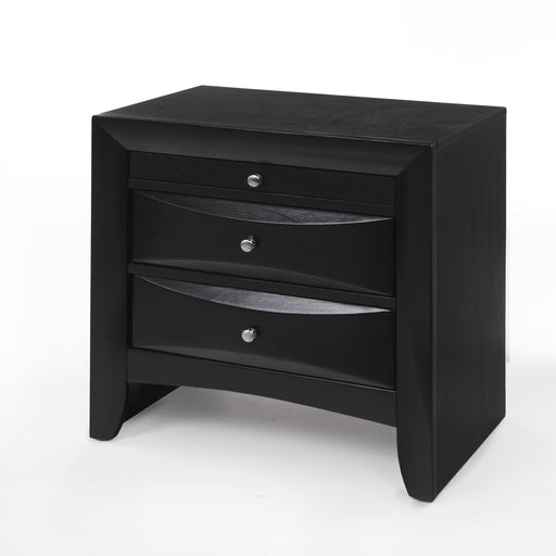 Ireland Black Nightstand - FAMSA Furniture (TX)