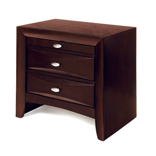 Ireland Espresso Nightstand - FAMSA Furniture (TX)