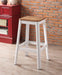 Jacotte Natural & White Bar Stool (1Pc) - FAMSA Furniture (TX)