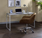 Jurgen Faux Concrete & Silver Desk - FAMSA Furniture (TX)