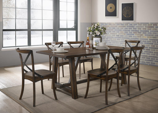 Kaelyn Dark Oak Dining Table - FAMSA Furniture (TX)