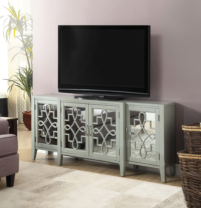 Kacia Antique Gray Console Table - FAMSA Furniture (TX)