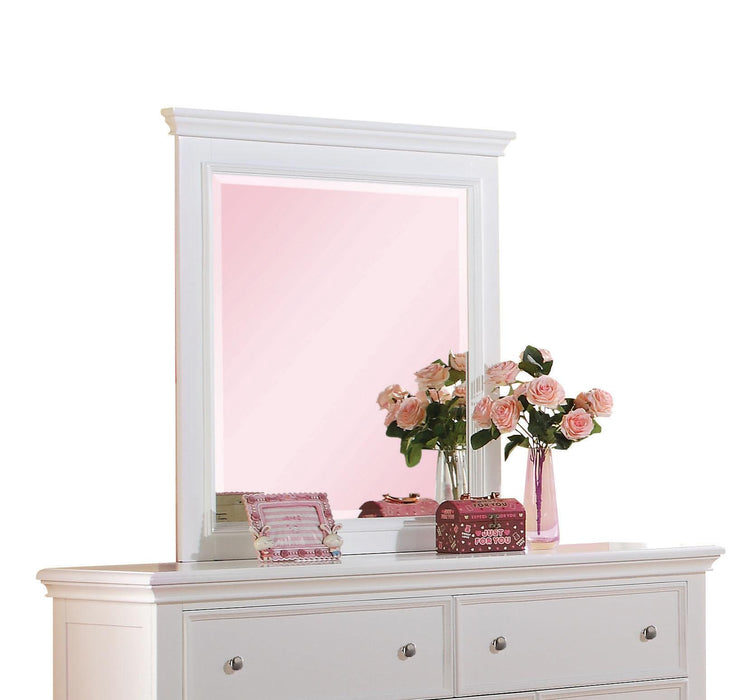 Lacey White Mirror - FAMSA Furniture (TX)