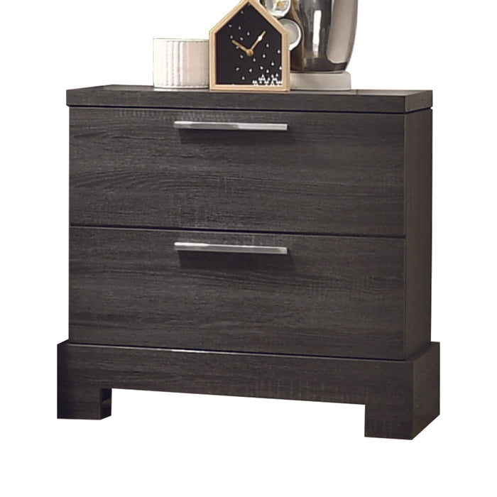 Lantha Gray Oak Nightstand - FAMSA Furniture (TX)