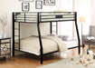 Limbra Sandy Black Full XL/Queen Bunk Bed - FAMSA Furniture (TX)