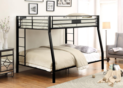 Limbra Sandy Black Full XL/Queen Bunk Bed - FAMSA Furniture (TX)