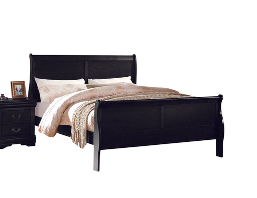 Louis Philippe Black Twin Bed - FAMSA Furniture (TX)