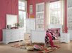 Louis Philippe III White Twin Bed - FAMSA Furniture (TX)