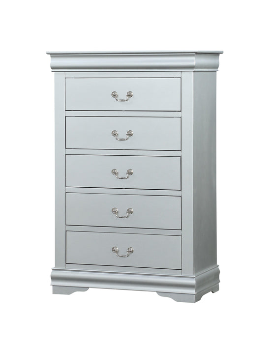Louis Philippe Platinum Chest - FAMSA Furniture (TX)