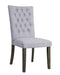 Merel Gray Linen & Gray Oak Side Chair - FAMSA Furniture (TX)