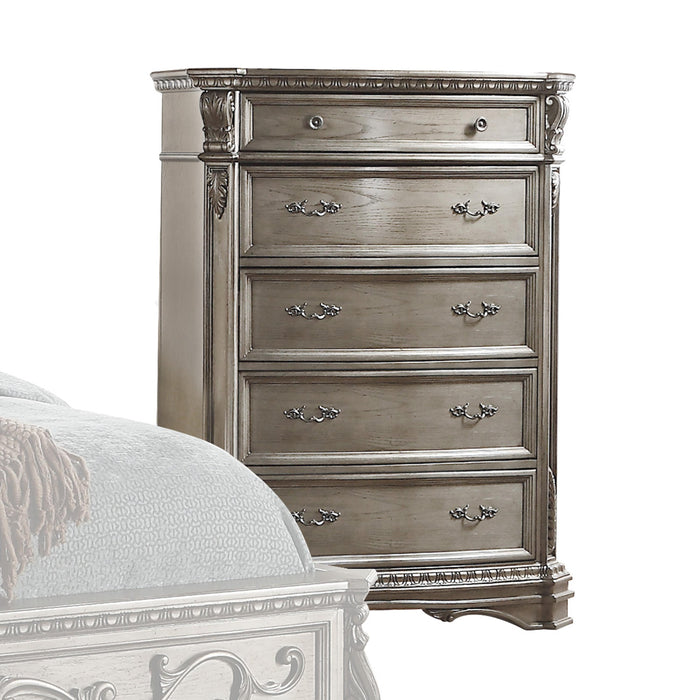 Northville Antique Silver Chest - FAMSA Furniture (TX)