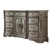 Northville Antique Silver Dresser (WOOD TOP) - FAMSA Furniture (TX)