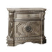Northville Antique Silver Nightstand (MARBLE TOP) - FAMSA Furniture (TX)