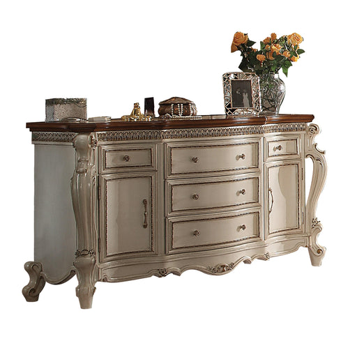 Picardy Antique Pearl & Cherry Oak Dresser - FAMSA Furniture (TX)