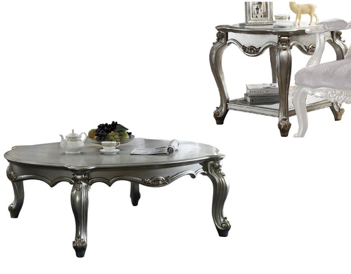 Picardy Antique Platinum Coffee Table - FAMSA Furniture (TX)