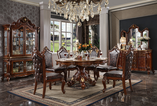 Picardy Cherry Oak Dining Table - FAMSA Furniture (TX)