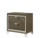 Skylar Dark Champagne Nightstand - FAMSA Furniture (TX)