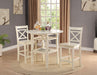 Tartys Cream Counter Height Table - FAMSA Furniture (TX)
