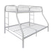 Tritan White Bunk Bed (Twin XL/Queen) - FAMSA Furniture (TX)