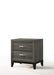 Valdemar Weathered Gray Nightstand - FAMSA Furniture (TX)
