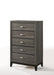 Valdemar Weathered Gray Chest - FAMSA Furniture (TX)