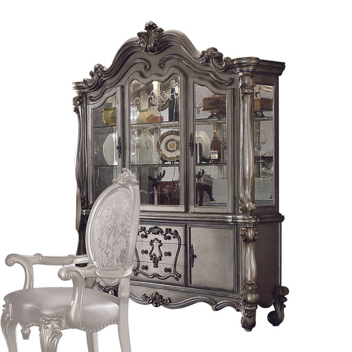 Versailles Antique Platinum Hutch & Buffet - FAMSA Furniture (TX)