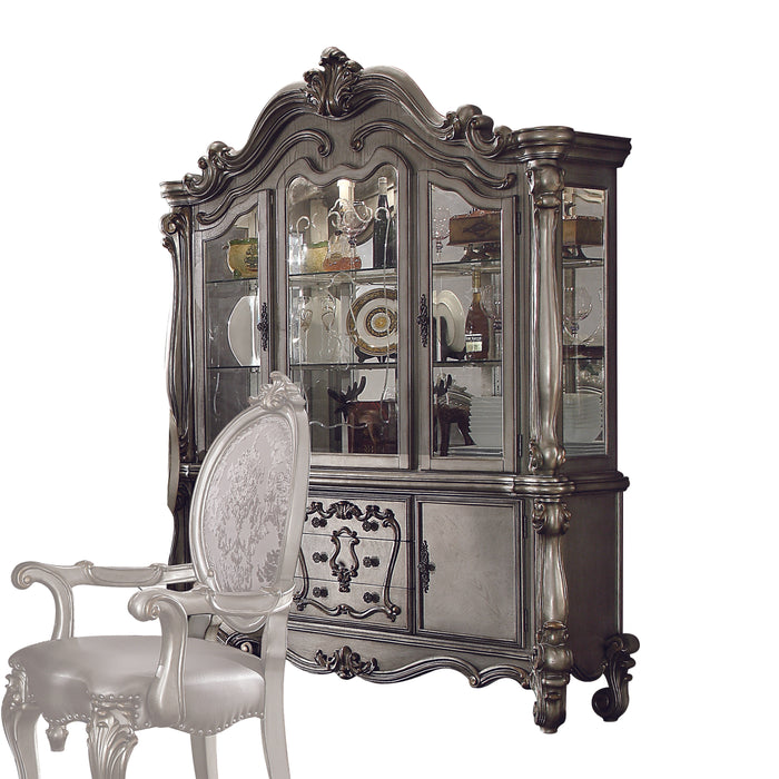 Versailles Antique Platinum Hutch & Buffet - FAMSA Furniture (TX)