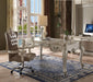 Versailles Bone White Computer Desk & Hutch - FAMSA Furniture (TX)