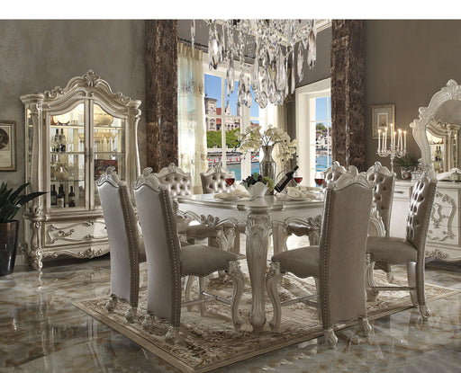 Versailles Bone White Counter Height Table - FAMSA Furniture (TX)