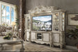 Versailles Bone White Entertainment Center (Side Piers & Bridge) - FAMSA Furniture (TX)