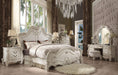 Versailles Bone White Queen Bed - FAMSA Furniture (TX)