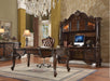 Versailles Cherry Oak Computer Desk & Hutch - FAMSA Furniture (TX)