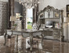 Versailles Antique Platinum Computer Desk & Hutch - FAMSA Furniture (TX)