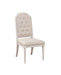 Wynsor Fabric & Antique Champagne Side Chair - FAMSA Furniture (TX)