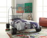 Xander Gunmetal Go Kart Twin Bed - FAMSA Furniture (TX)