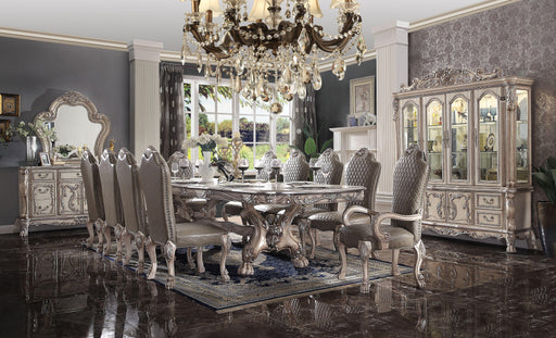 Dresden Vintage Bone White Dining Table (136"L) - FAMSA Furniture (TX)