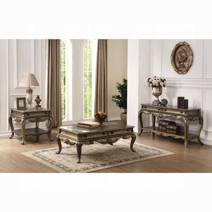 Ragenardus Vintage Oak Coffee Table - FAMSA Furniture (TX)