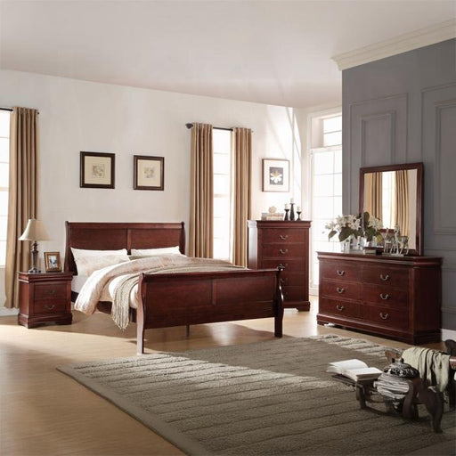 Louis Philippe Cherry Mirror - FAMSA Furniture (TX)