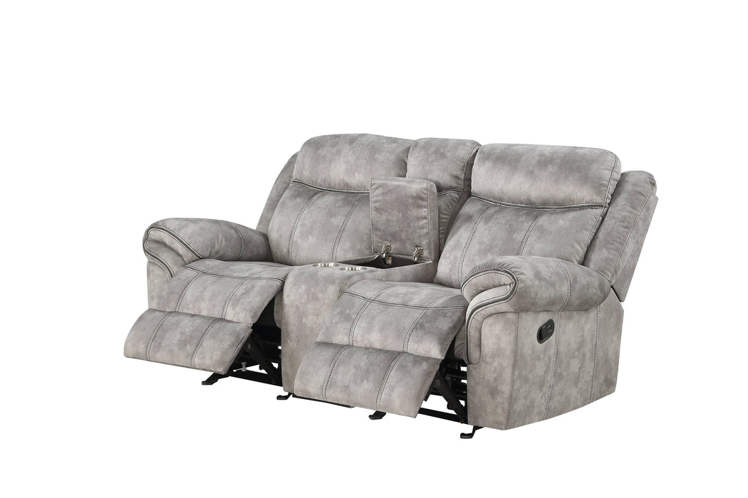Zubaida Motion Loveseat & Console w/USB Port - Image 10